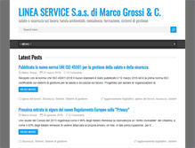 Tablet Screenshot of linea-service.com